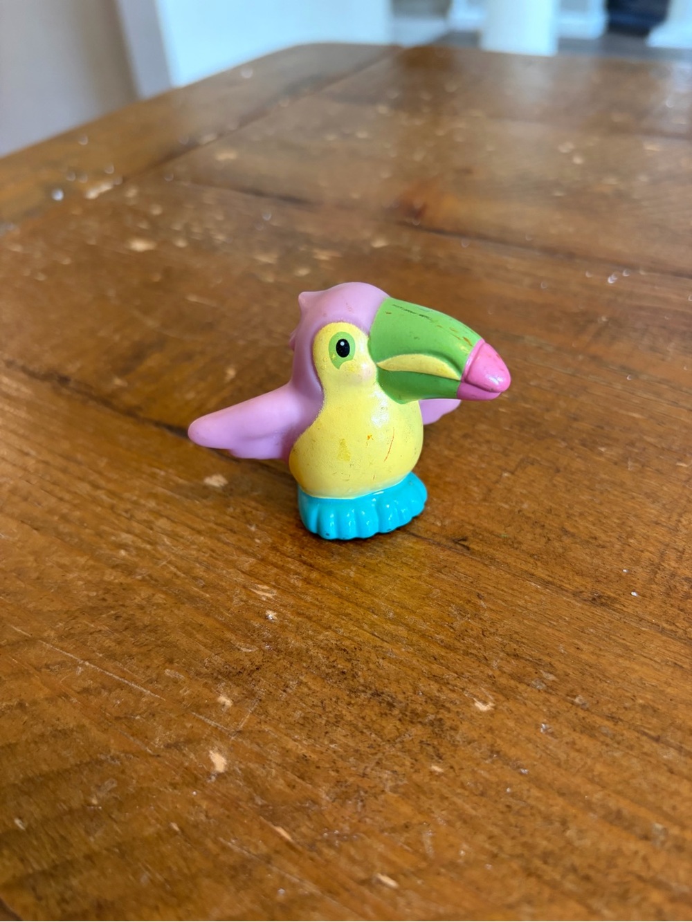 Fisher Price Little People pink toucan as is